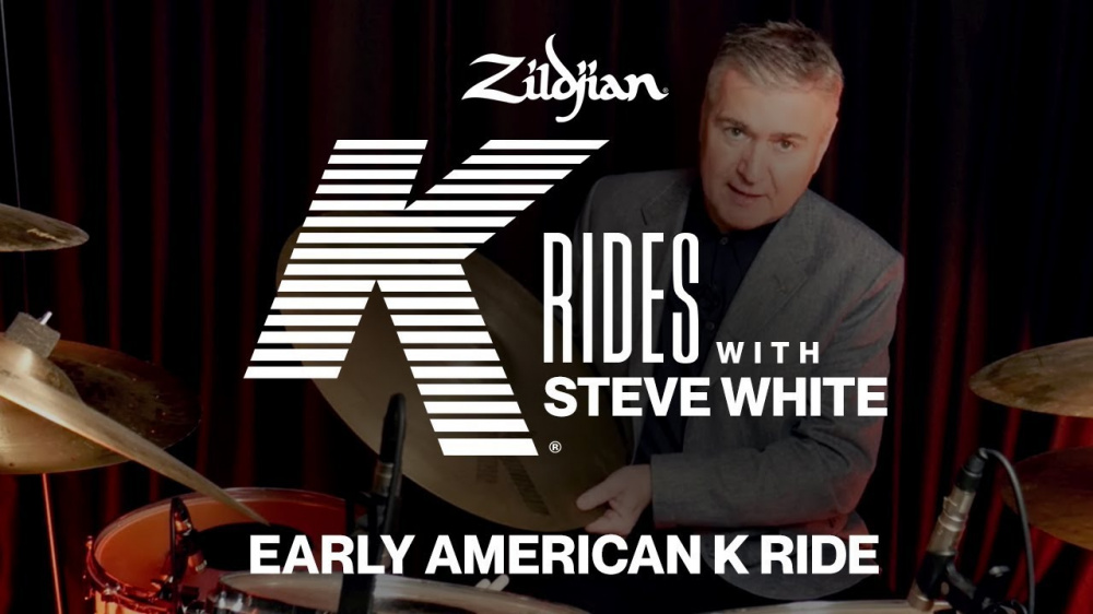 Обзор Zildjian K Family Rides вместе со Стивом Уайтом | A&T Trade