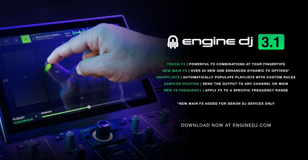 NUMARK ENGINE DJ Состав релиза прошивки 3.1 | A&T Trade