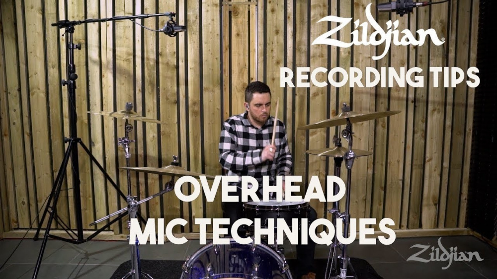 Советы по записи от Zildjian: как расставить микрофоны для оверхедов? | A&T Trade
